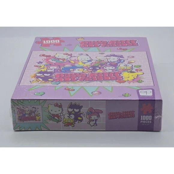 Sanrio Hello Kitty & Friends Tokyo Skate 1000 Piece Jigsaw Puzzle Collectible - Picture 5 of 8